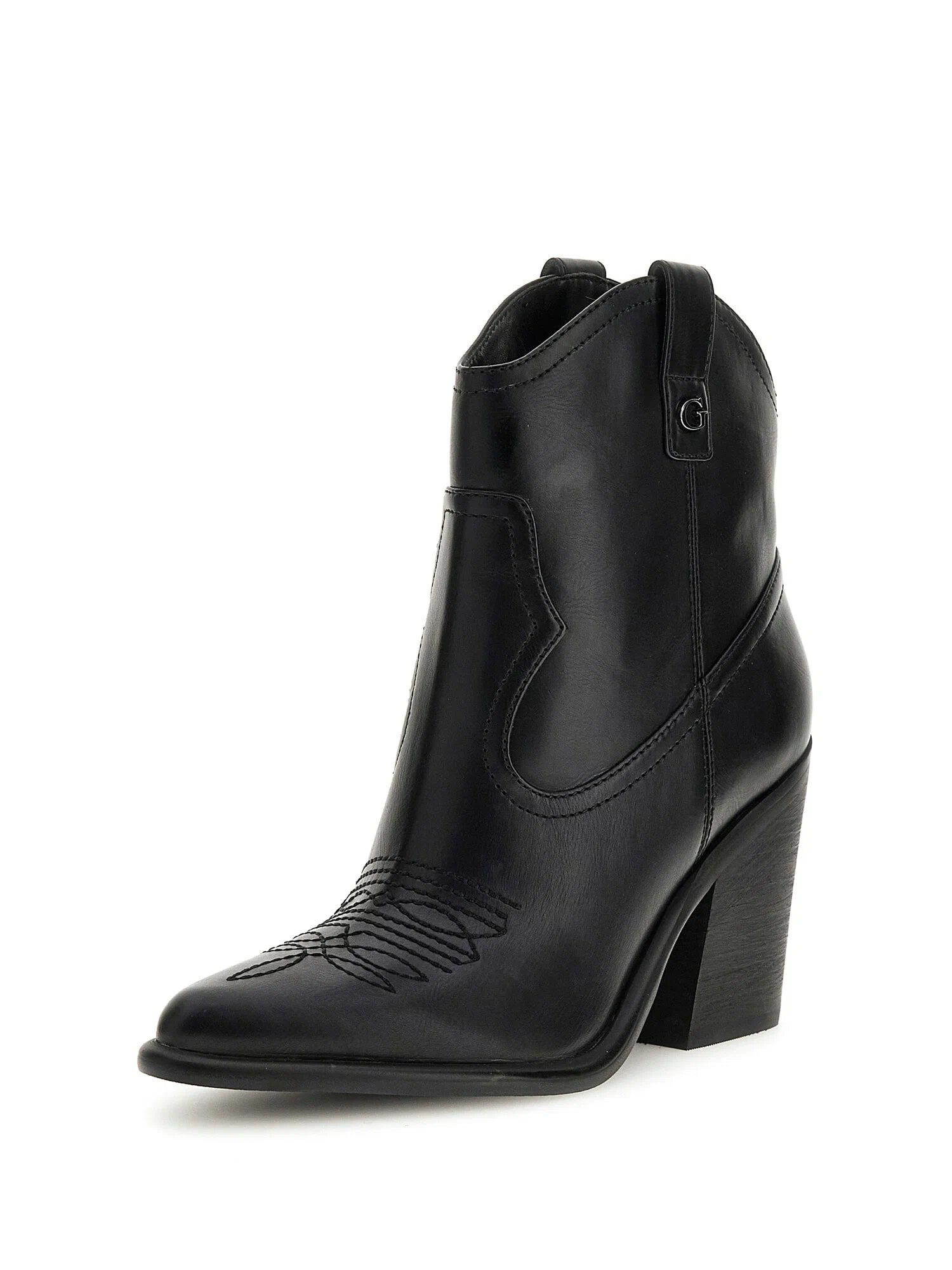 Полусапоги GUESS, размер 38 EU, черный — фото 1