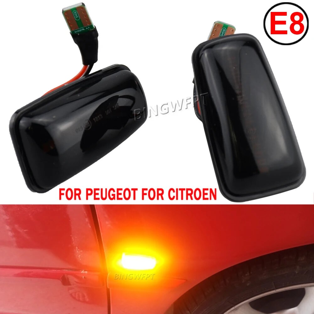 Фонари поворотники, боковые габаритные огни для Peugeot 306 106 406 806 Citroen XM ZX Break Xsara Xantia Fiat