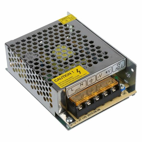 Блок питания для LED Ленты 12V 5A 60W черный