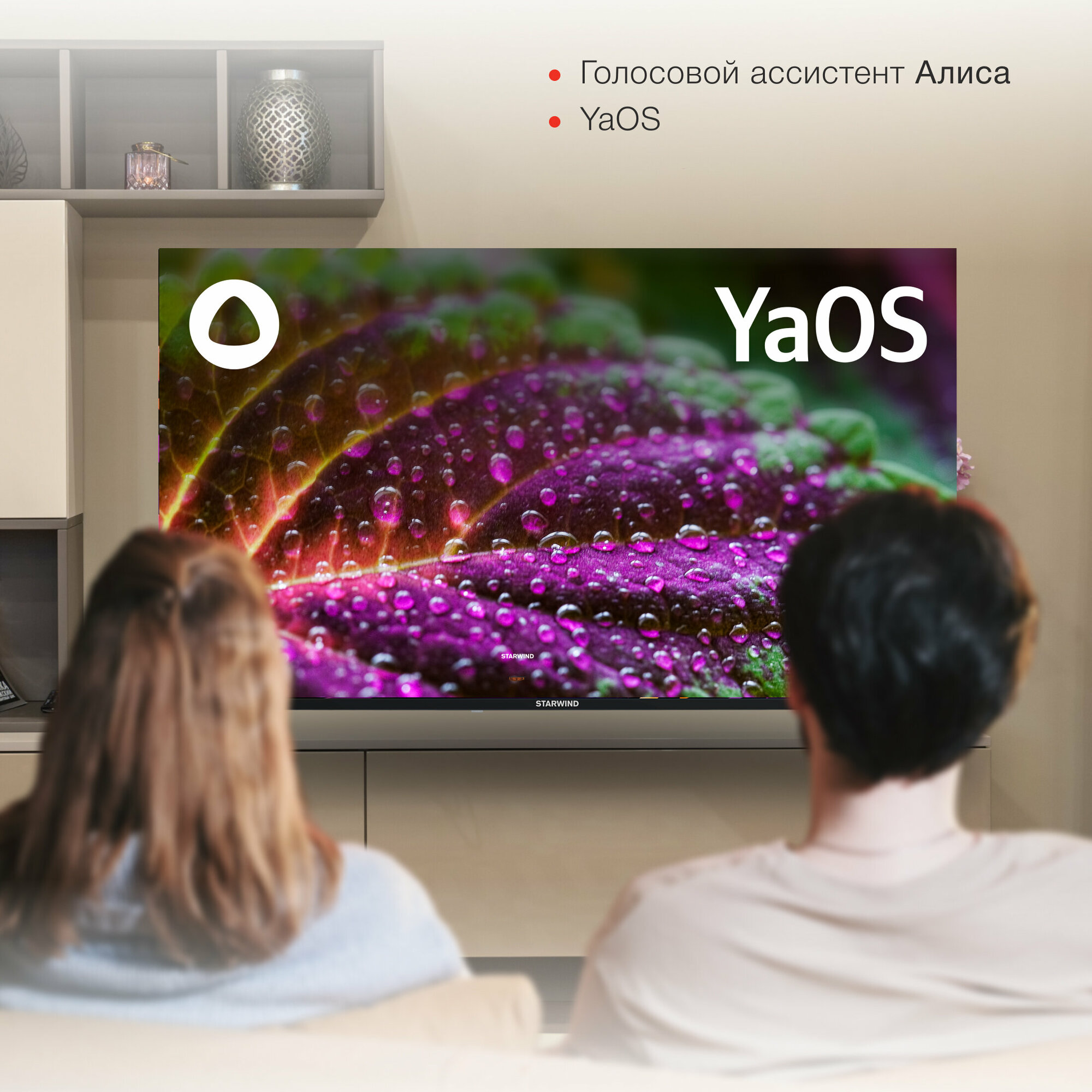Телевизор Starwind Яндекс.ТВ SW-LED50UG403, 50", LED, 4K Ultra HD, Яндекс.ТВ, черный - фото №12