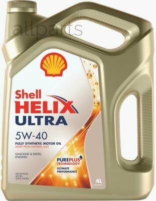 SHELL 550051593 shell 550051593 Масло моторное helix ultra 5w40 (4л.)