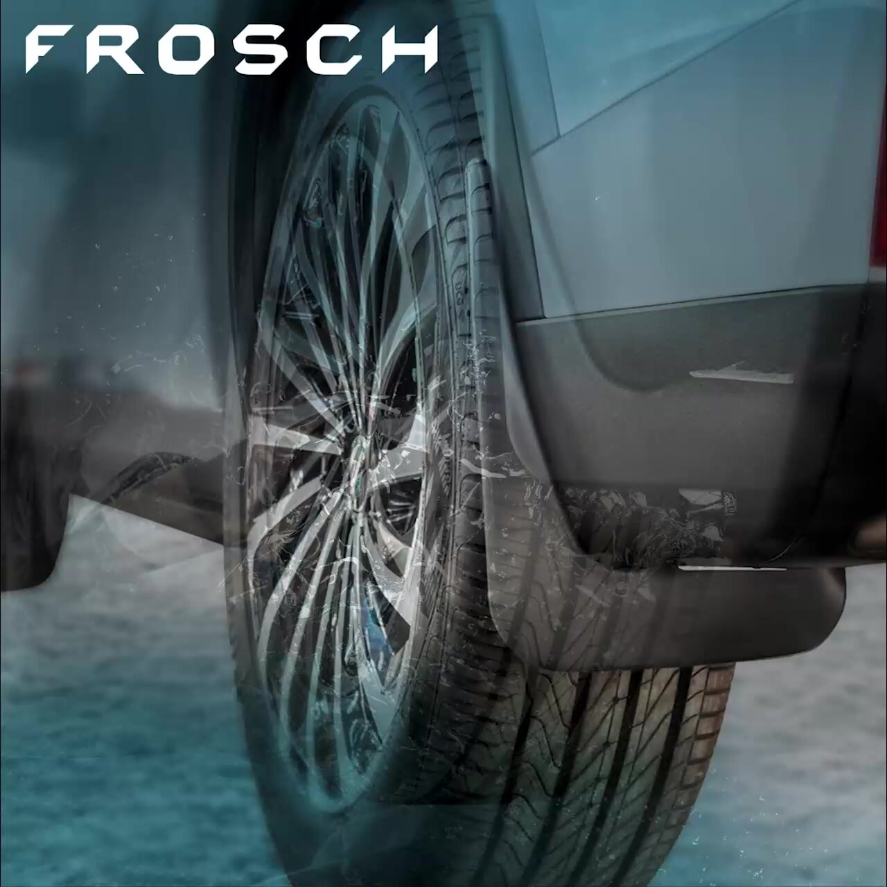 Брызговики передние подходят для CHERY Tiggo 4 Pro I Рестайлинг 2024 - 2 шт.(optimum) в пакете / Черри Тигго 4 Про — фото 1