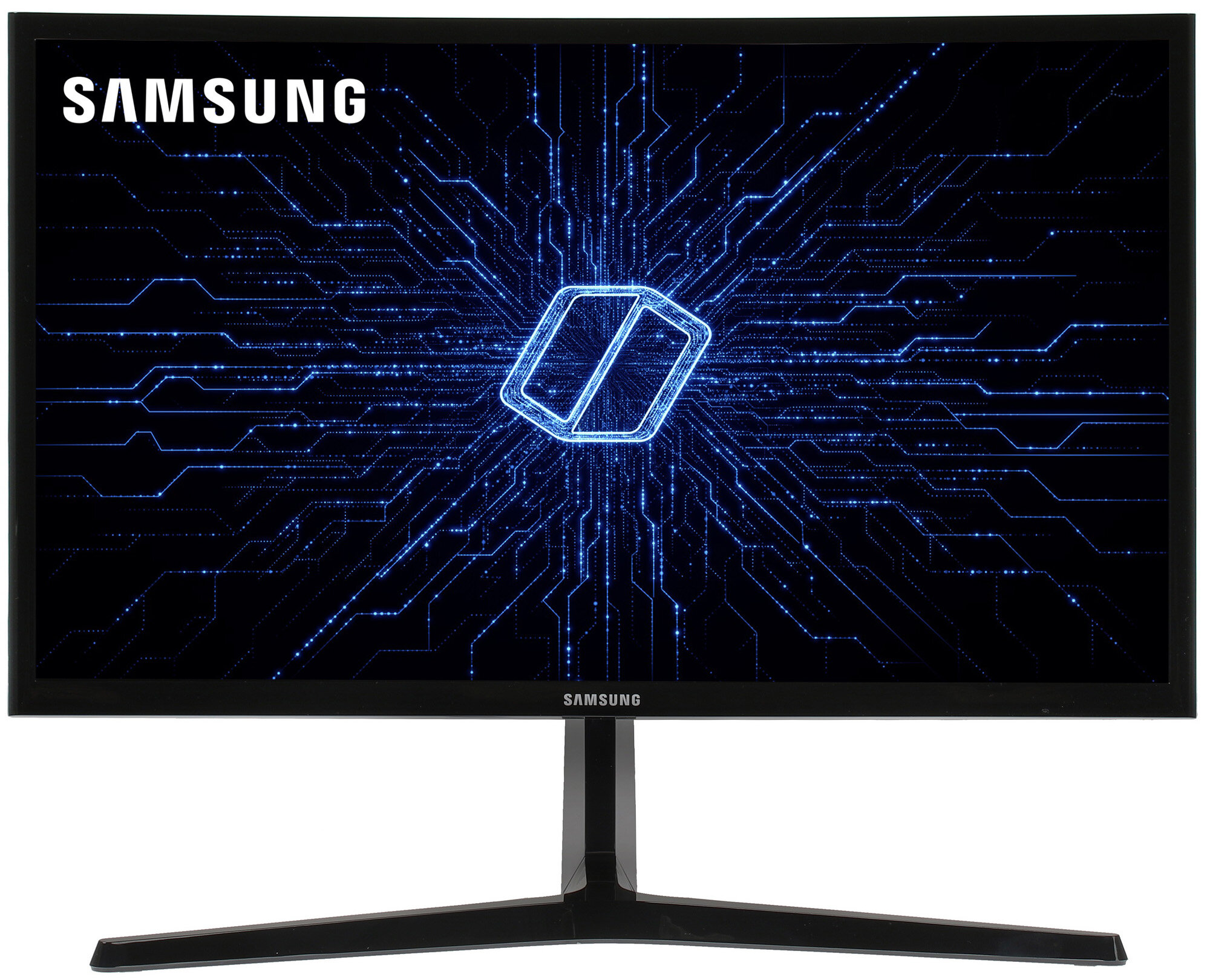 23.5" Монитор Samsung Odyssey CRG5 C24RG50FZI черный
