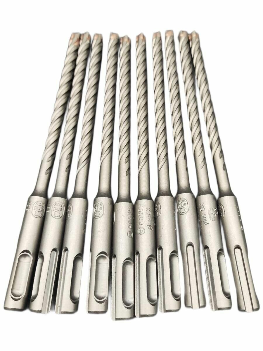 Бур по бетону Bosch 10 шт SDS plus-5X (6.5*100*160 мм) арт 2608833894