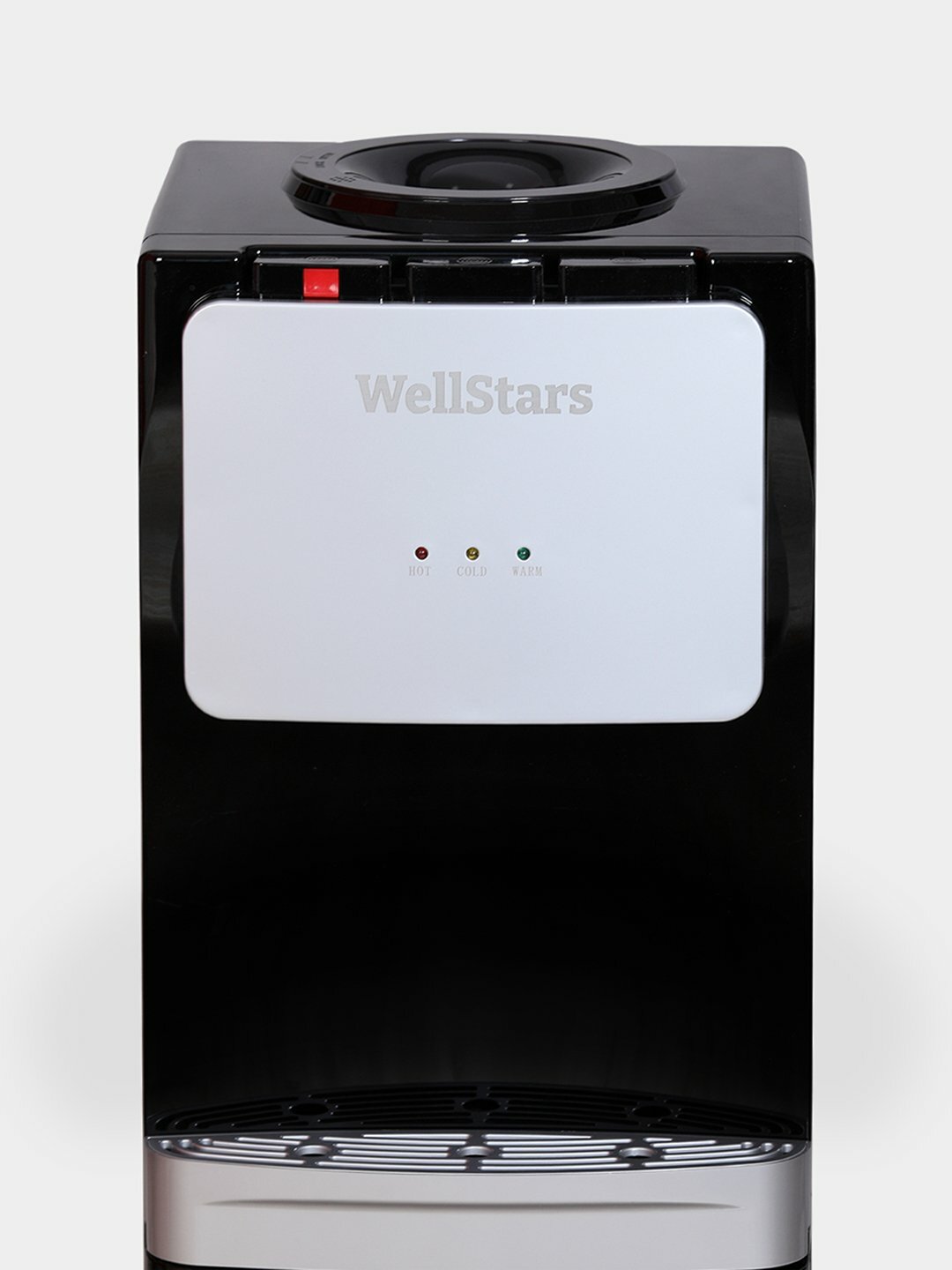 Кулер для воды WellStars AFK 1199-1, с холодильным шкафчиком, Черный, холодильник с полками