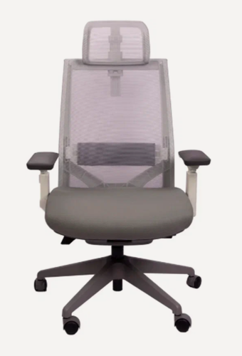 Изображение товара Кресло компьютерное "Healthy Chair Lite" , обивка сетка и ткань, серое