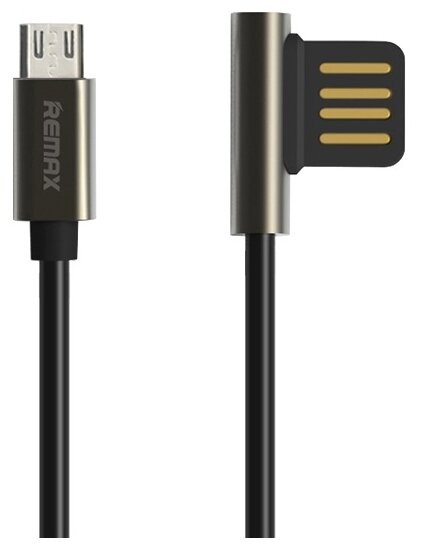 USB кабель Remax RC-054m MicroUSB черный