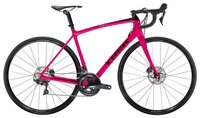 Шоссейный велосипед TREK Émonda SLR 6 Disc Womens (2019) radioactive pink/trek black 47 см (155 - 16