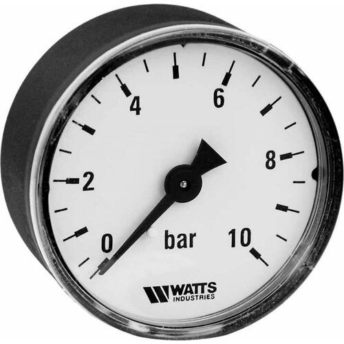 Watts Манометр аксиальный WATTS F+R100 (MAL) - 1/4 (D-50 мм, шкала 0-16 бар)