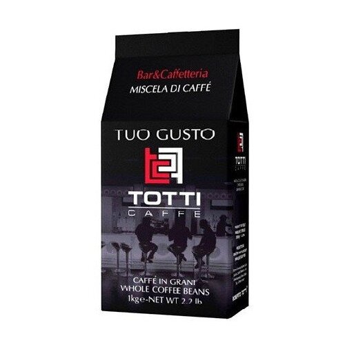 Зерновой кофе TOTTI TUO GUSTO, пакет, 1000гр.