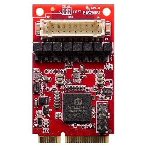 Сетевой адаптер InnoDisk EMPL-G2N1-W1, красный/черный