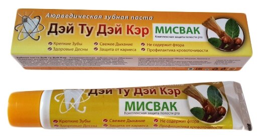 Зубная паста Мисвак аюрведическая, 50 г