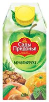 Сок Сады Придонья Мультифрукт, с крышкой, 1.5 л