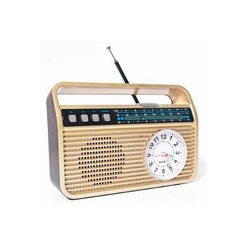 Радиоприемник портативный Сигнал БЗРП РП-332 белый USB microSD 558600₽