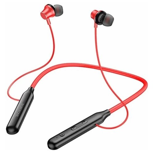 Оригинальные яркие спортивные блютуз наушники BE ON TRENDНовинка сезона Мощный полноценный звукBluetooth 50Borofone Е 56Красные 149200₽