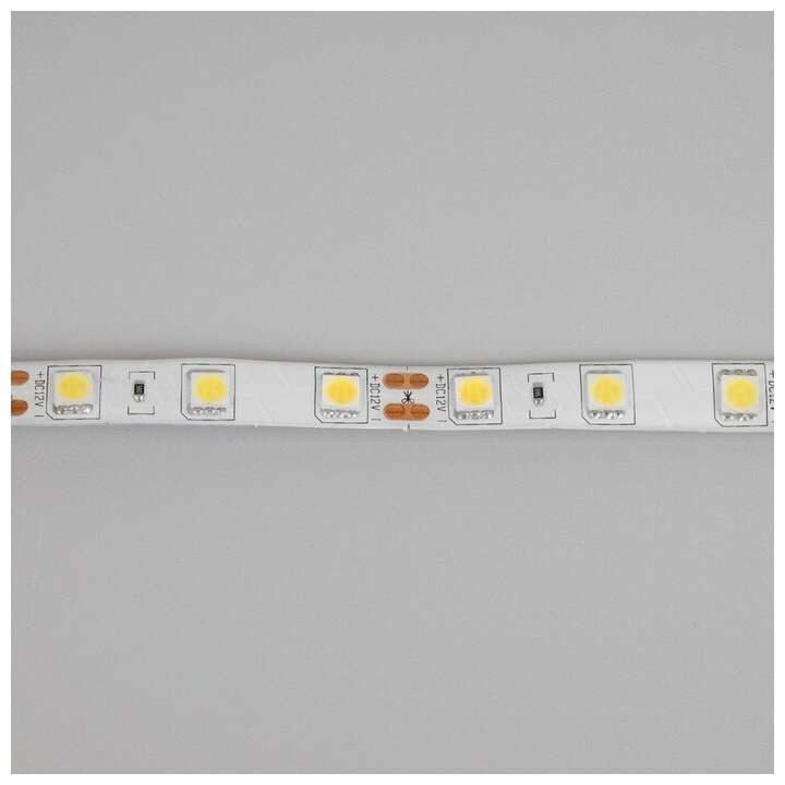 Cветодиодная лента Ecola PRO 5 м, IP65, SMD5050, 60 LED/м, 14.4 Вт/м, 12 В, 4200К - фотография № 6