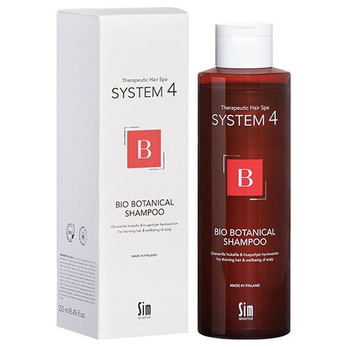 Sim Sensitive System 4 Биоботанический шампунь против выпадения и для стимуляции волос 250 мл