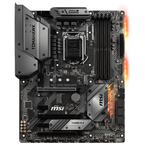 фото Материнская плата msi mag z390 tomahawk