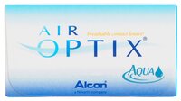 Контактные линзы Air Optix (Alcon) Aqua (6 линз) R 8,6 D -6