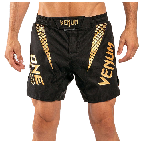 Шорты ММА Venum ONE FC Impact Black/Gold (XS)