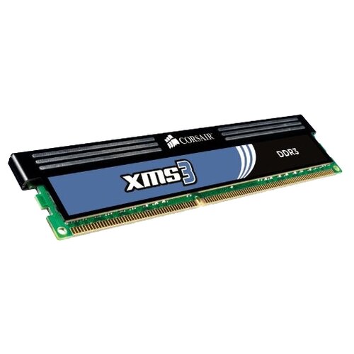 фото Оперативная память Corsair DDR3 1333 (PC 10600) DIMM 240 pin, 4 ГБ 1 шт. 1.5 В, CL 9, CMX4GX3M1A1333C9