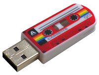 Флешка Verbatim Store 'n' Go Mini USB Drive 32GB белый/голубой