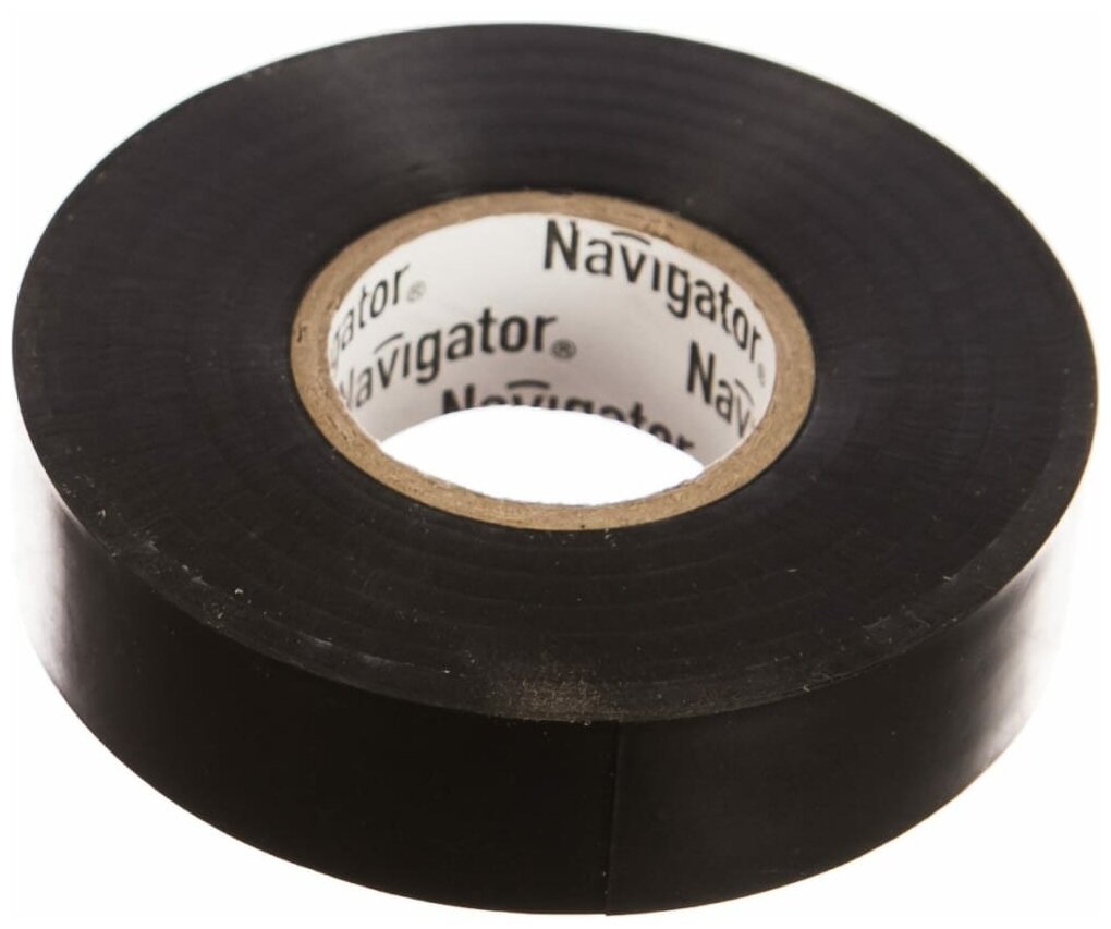 NAVIGATOR Изолента ПВХ 19мм (рул.20м) черн. NIT-A19-20/BL Navigator 71110