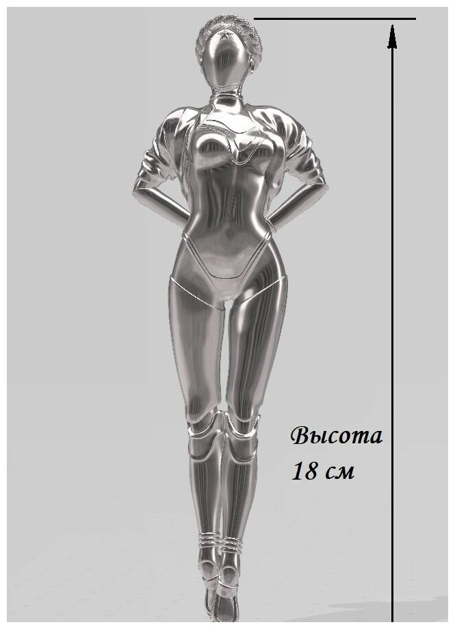 Миниатюра для коллекционирования по известной игре советский робот балерина, близняшка(soviet robot ballerina)