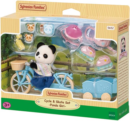 Sylvanian Families Прогулка на велосипеде и катание на роликах 5652, 13 дет.