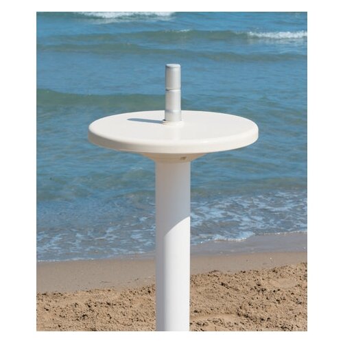 Столик для зонтов с опорой Magnani Table, Ø40 см, белый