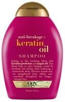 OGX шампунь Anti-Breakage Keratin Oil 385 мл