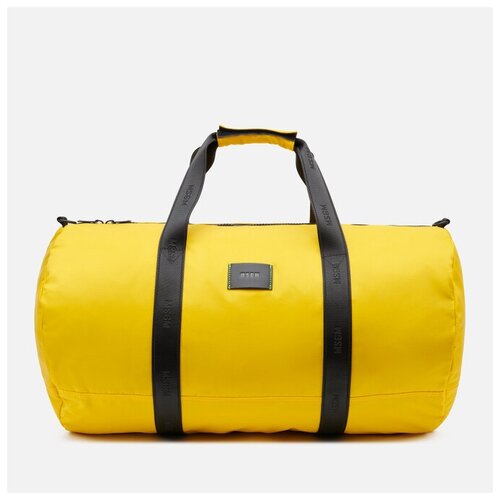 Дорожная сумка MSGM Signature Nylon Duffel жёлтый, Размер ONE SIZE