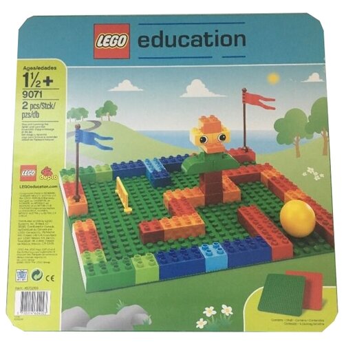 конструктор lego education preschool duplo 45030 люди 44 дет Конструктор LEGO Education PreSchool DUPLO 9071 Большие строительные платы, 2 дет.