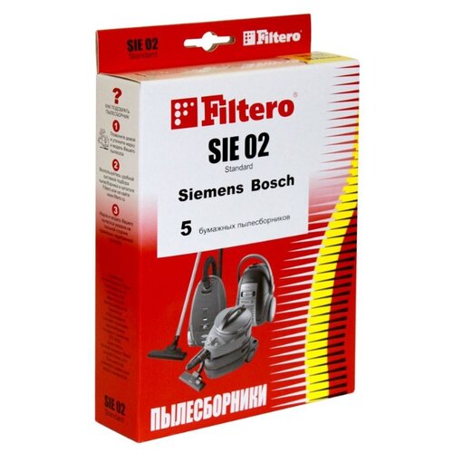 фото Filtero Мешки-пылесборники SIE 02 Standard 5 шт.