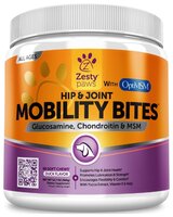 Добавка в корм Zesty paws Hip & Joint Mobility Bites 360 г 90 шт.