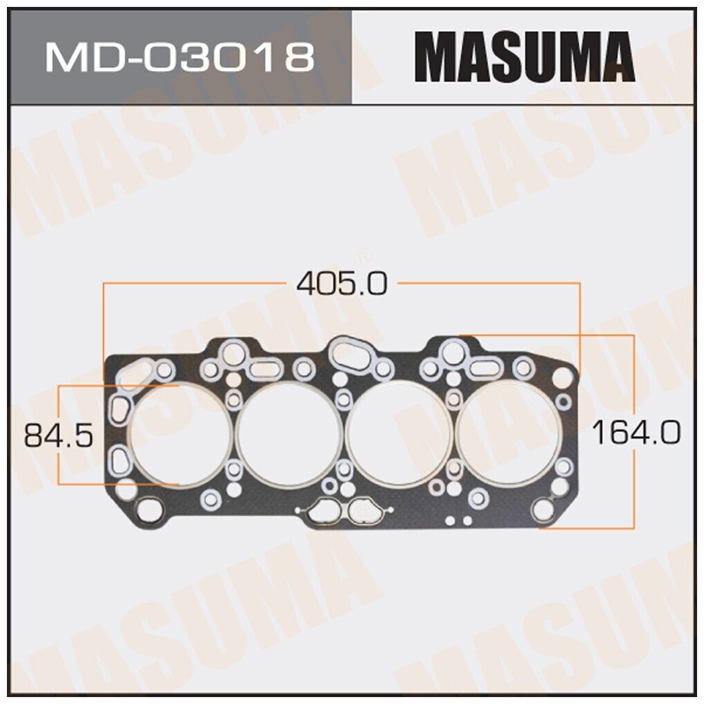 Прокладка Головки Блока Masuma 4D68 (1/10) Masuma арт. MD-03018