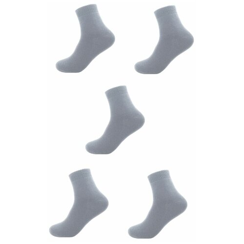 Носки NAITIS 5 пар, размер 22-24, серый носки naitis 5 пар размер 14 16 серый