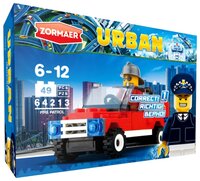 Конструктор Zormaer Urban 64213 Пожарный патруль