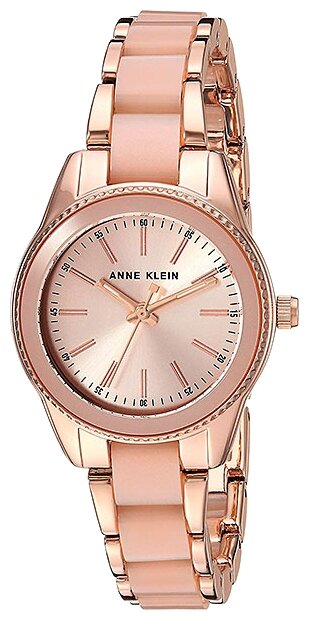 Наручные часы ANNE KLEIN Plastic 100062, золотой, розовый