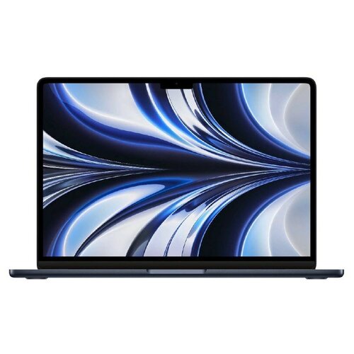 13.6 Ноутбук Apple MacBook Air 13 2022 (2560x1600, Apple M2, RAM 16 ГБ, SSD 256 ГБ, Apple graphics 8-core), Midnight (Z160003NA) RU/A - русская клавиатура, заводское исполнение