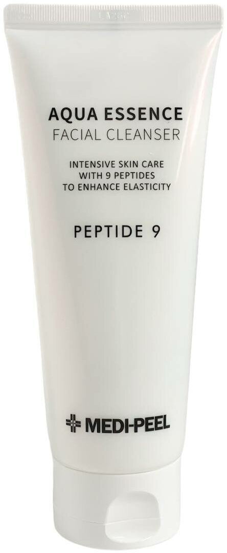 Укрепляющая пенка с комплексом пептидов MEDI-PEEL Peptide 9 Aqua Essence Facial Cleanser, 150 мл