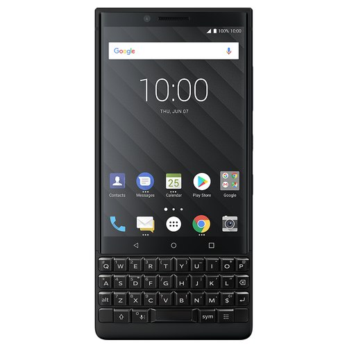 Смартфон BlackBerry KEY2 128GB Black Single SIM (BBF100-9)