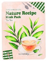 Secretkey Тканевая маска Nature Recipe с экстрактом чайного дерева 20 г 1 шт. саше