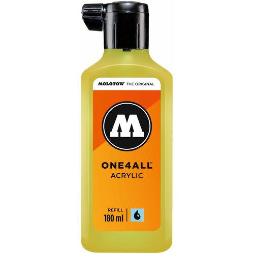 Molotow Заправка акриловая One4All, 180мл, Флюр желтые