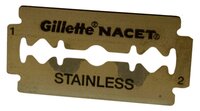 Лезвия для T-образного станка Gillette Nacet Stainles 5 шт.