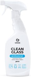 Очиститель стекол и зеркал Grass "Clean Glass" Professional (флакон 600 мл)