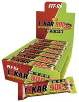 FIT-Rx протеиновый батончик L-KAR 900 24 шт. глазированный попкорн