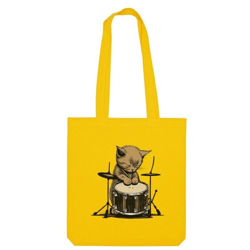 фото Сумка шоппер us basic, желтый