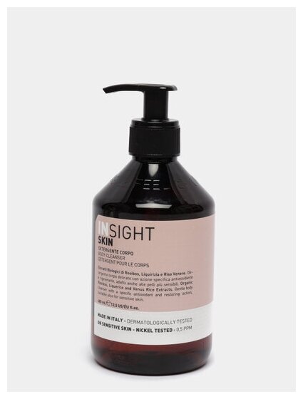 INSIGHT Гель очищающий для тела / SKIN Body cleanser 400 мл - фото №5