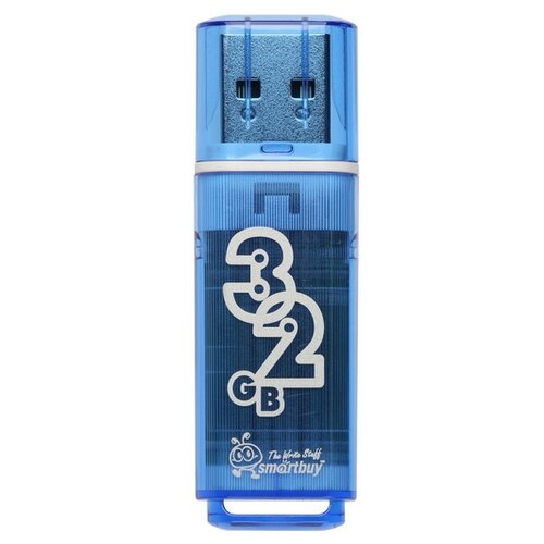 фото Флешка smartbuy glossy usb 2.0 32gb нежно голубой